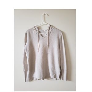Beige Athleta Pullover Hoody